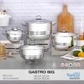 4 PCS Stainless Cookware Set