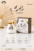 Momaz Nasma Traditional Mate Cup – Premium Ceramic Tea Cup with Gold Rim