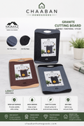 Granite Cutting Board – Non-Slip BPA-Free Kitchen Chopping Board 42×30CM