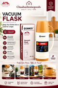 0.50L Vacuum Flask – Portable Hot & Cold Thermal Coffee Bottle