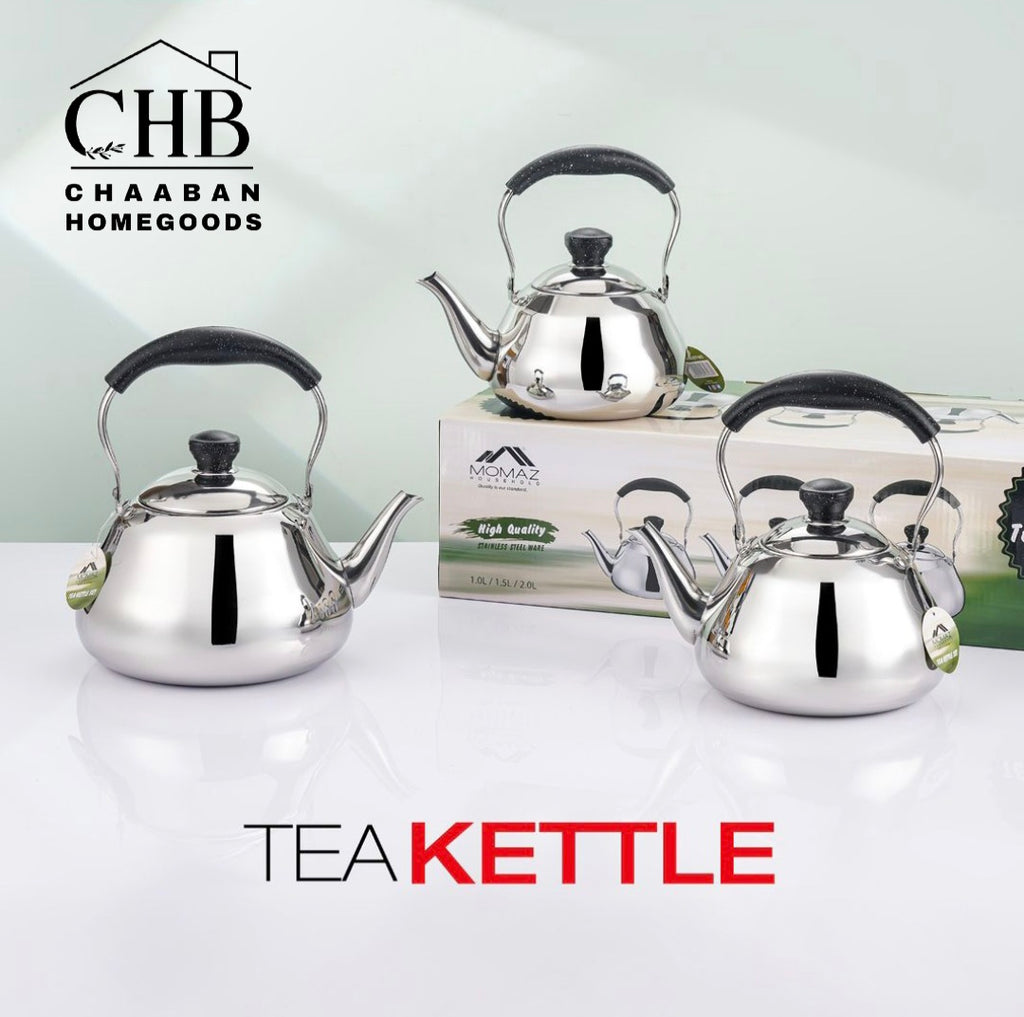 Stainless Steel Tea Kettle Set (3 Piece)