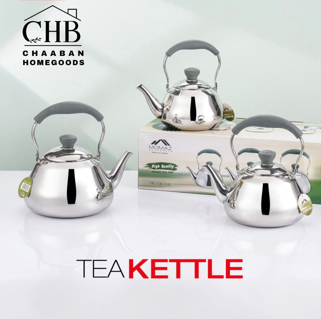 Stainless Steel Tea Kettle Set (3 Piece)