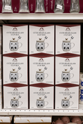 Cute Panda Glass Mug with Lid & Spoon – 350ML