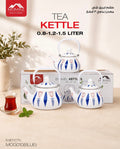3-Piece Turkish Tea Kettle Set – 0.8L, 1.2L & 1.5L