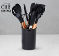 Premium 10-Piece Silicone Kitchen Utensil Set with Holder