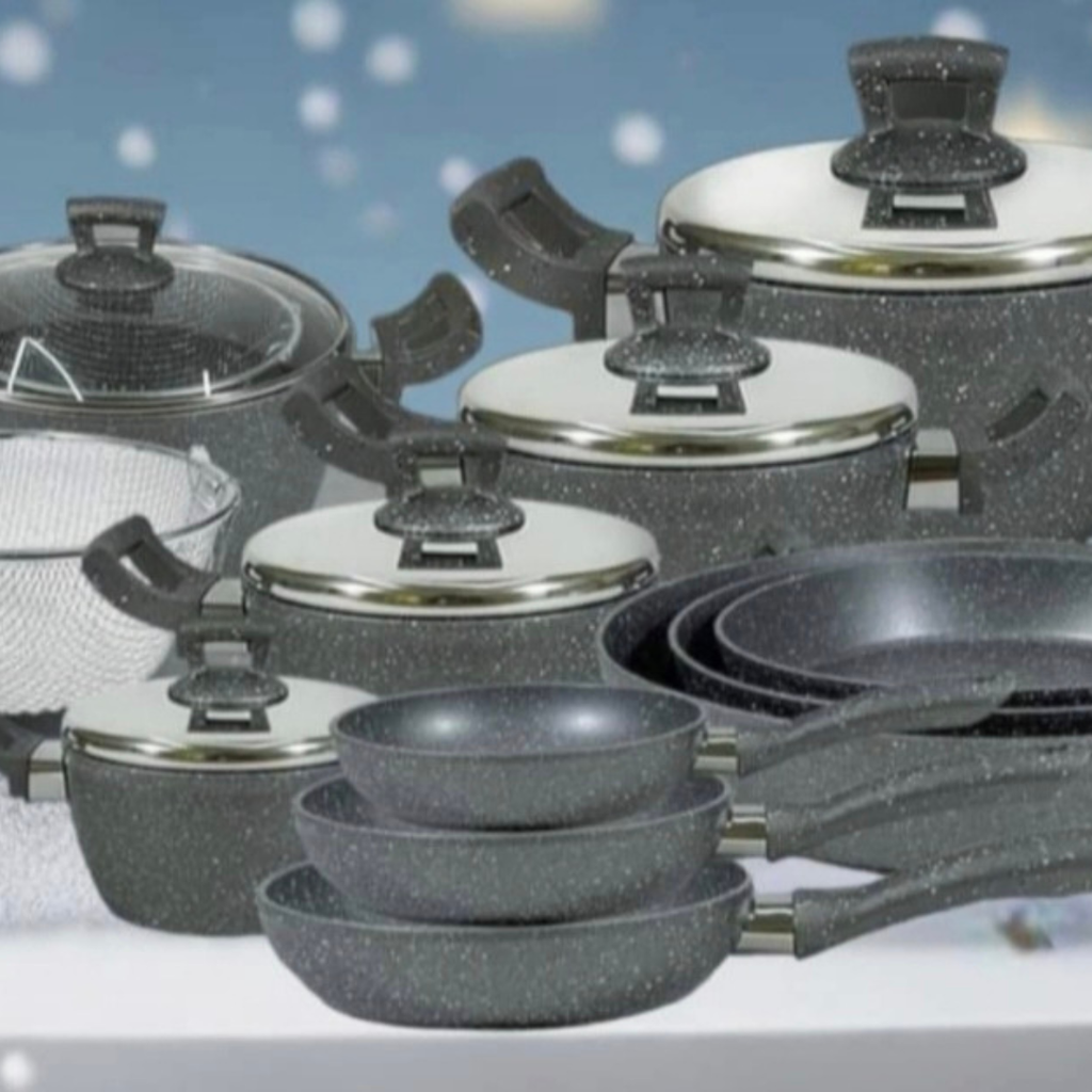 Phoenix Premium Non-Stick Cookware Set – Complete Kitchen Pots & Pans Set | Durable, Easy Clean | Free Shipping